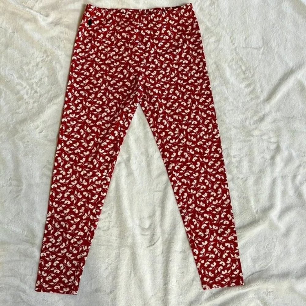 Ralph Lauren Girls Floral Stretch Jersey Legging-size XL16